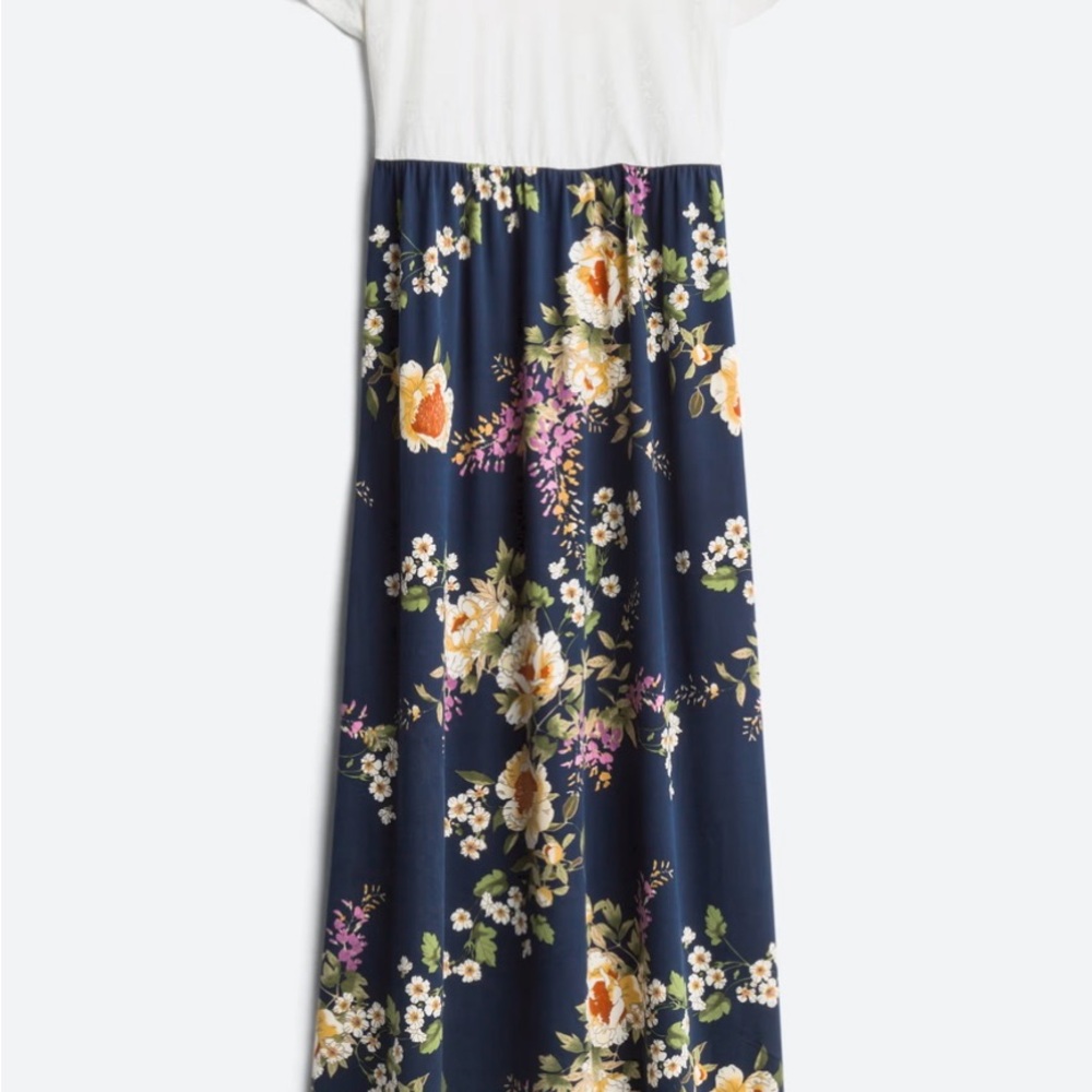 FRENCH GREY
Bardo Maternity 2fer Knit Maxi Dress